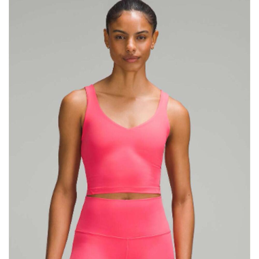 NWT Lululemon Align Tank Top *Light Support, A/B Cup Glaze Pink Size 10